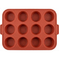 Zomra Silicone Muffin Baking Mould with 12 Cavities Brick - Product view
