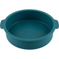 Zomra Round Silicone Cake Mould 20 cm Deep Teal - Product view