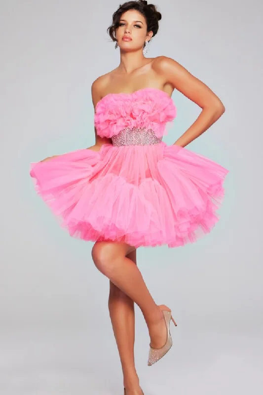 Jovani 40186 Short Sequin Homecoming Cocktail Dress