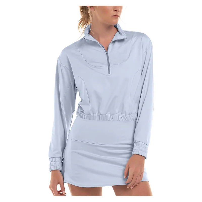 Women's Elevate 1/4 Zip Long Sleeve Tennis Top Glace