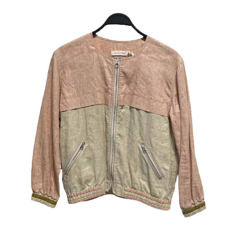 ISABEL MARANT ETOILE/Jacket/42/Linen/PNK/