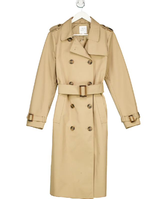 John Lewis Beige Trench Coat UK 12