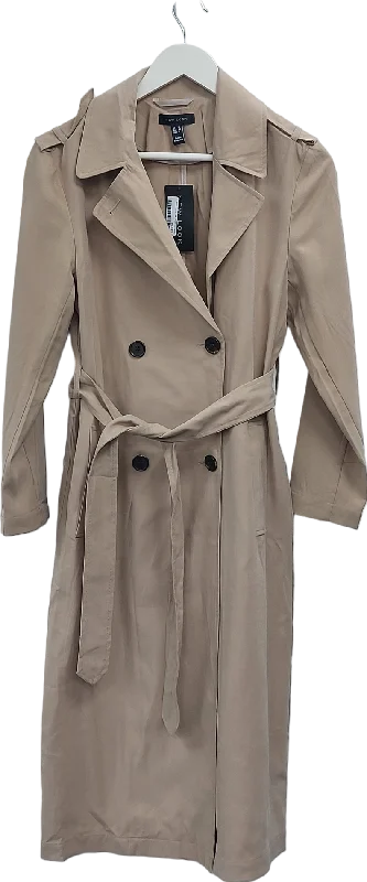 New Look Beige Dakota Trench Coat UK 8