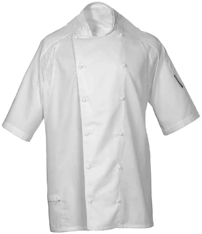 Le Chef Short Sleeve Executive Jacket | White