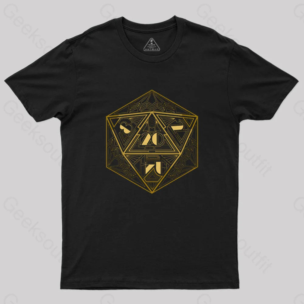 D20 Art Deco T-Shirt