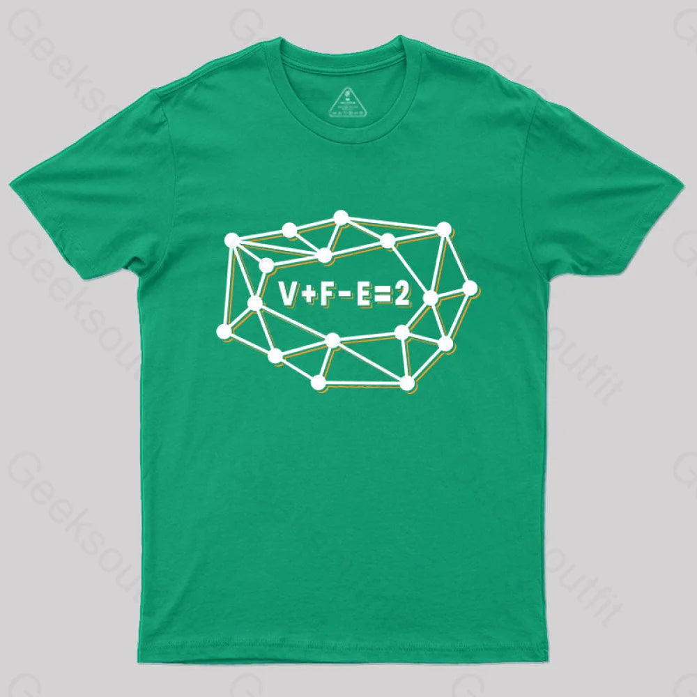 Euler's Formula For Planar Graphs T-Shirt