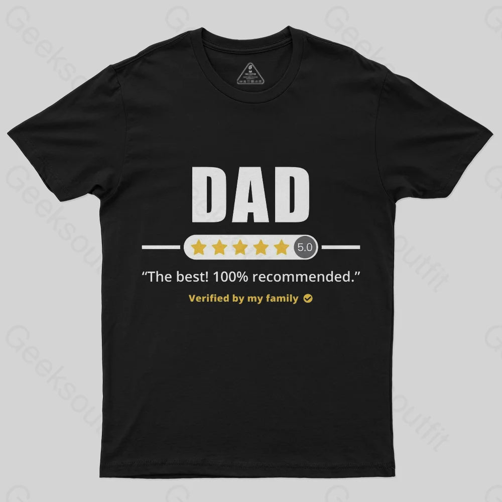 Five Stars Dad T-Shirt