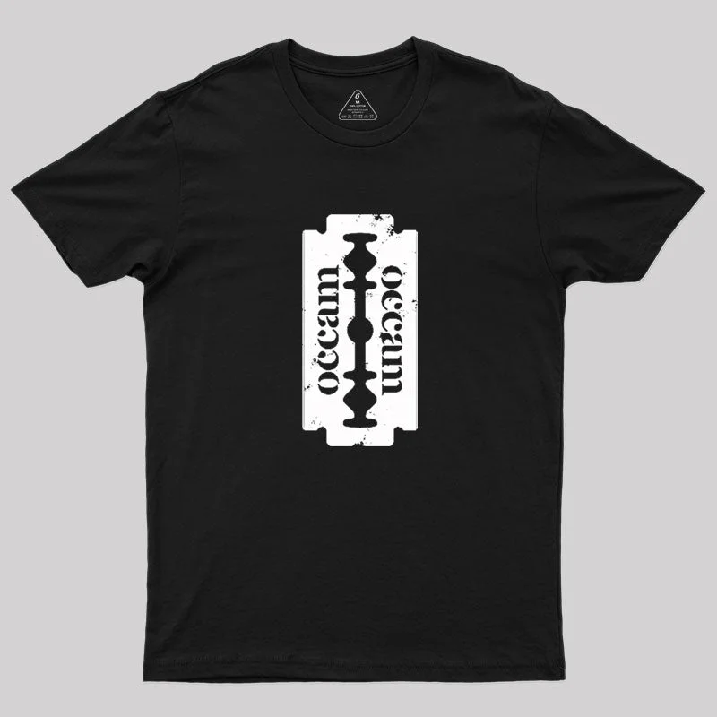 Occam's Razor Graphic Geek T-Shirt