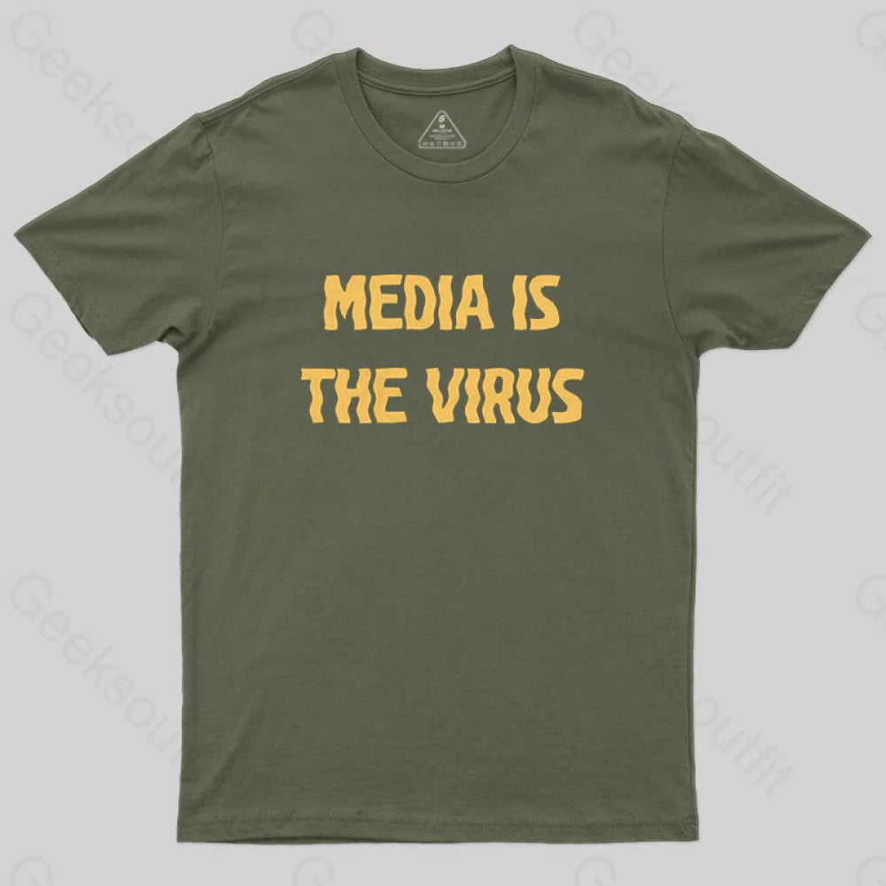 The Media is The Virus T-Shirt