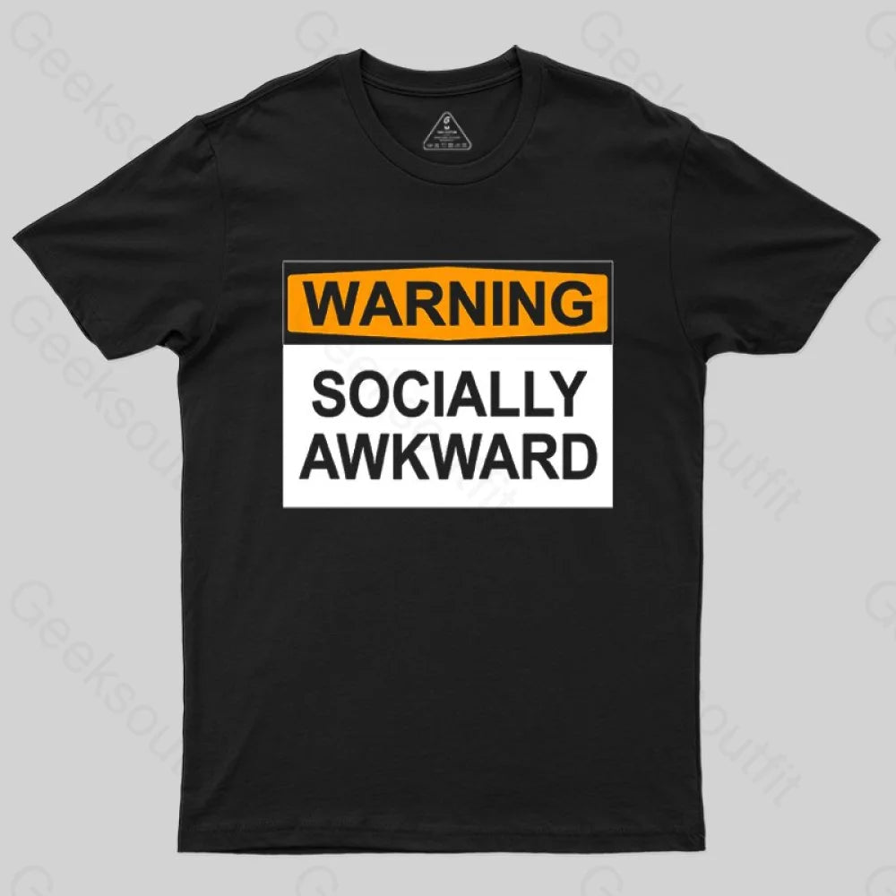 Warning Socially Awawkad Classic T-Shirt