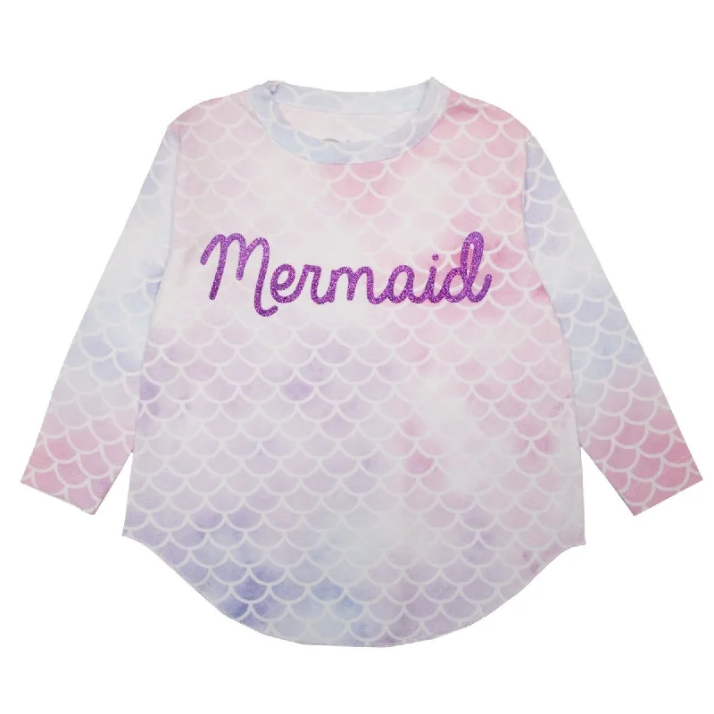 MERMAID SCALES LONG SLEEVE TSHIRT