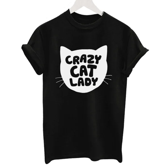 CRAZY CAT LADY TSHIRT