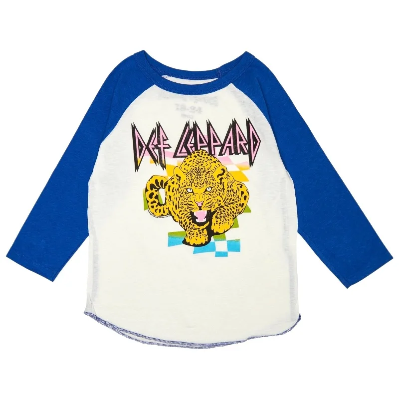 DEF LEPPARD LONG SLEEVE RAGLAN TSHIRT