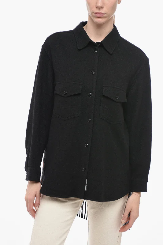 Woolrich Wool ALASKAN Shirt with Fringe