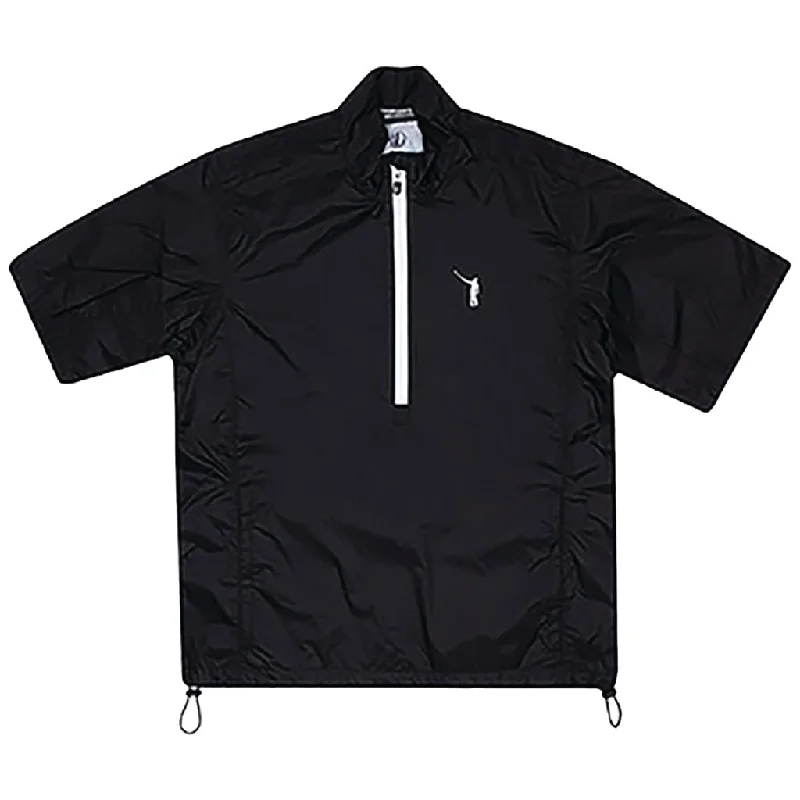 NLU Short Sleeve Rain Jacket | Black