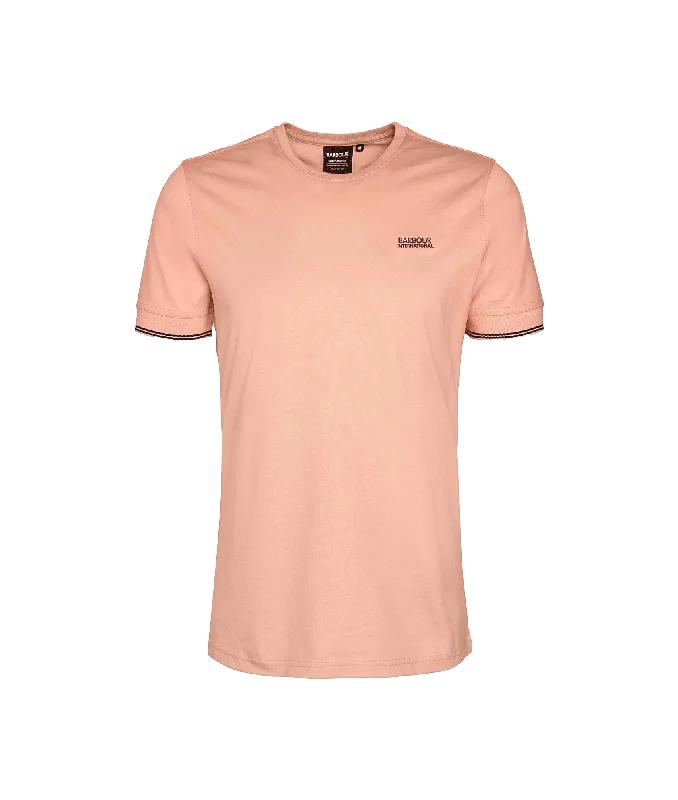 Philip Tipped T-Shirt - Pink