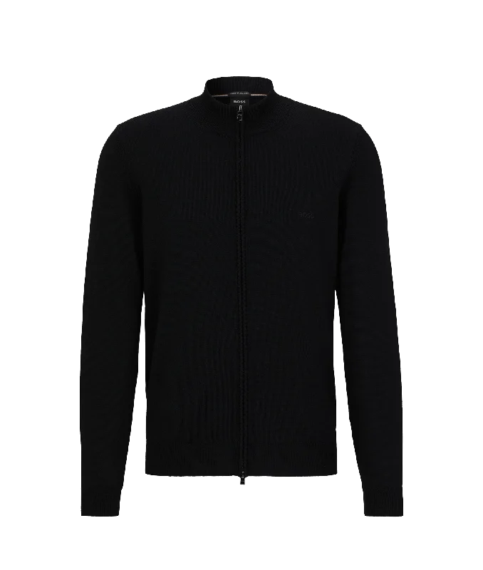 Balonso Knitted Cardigan - Black