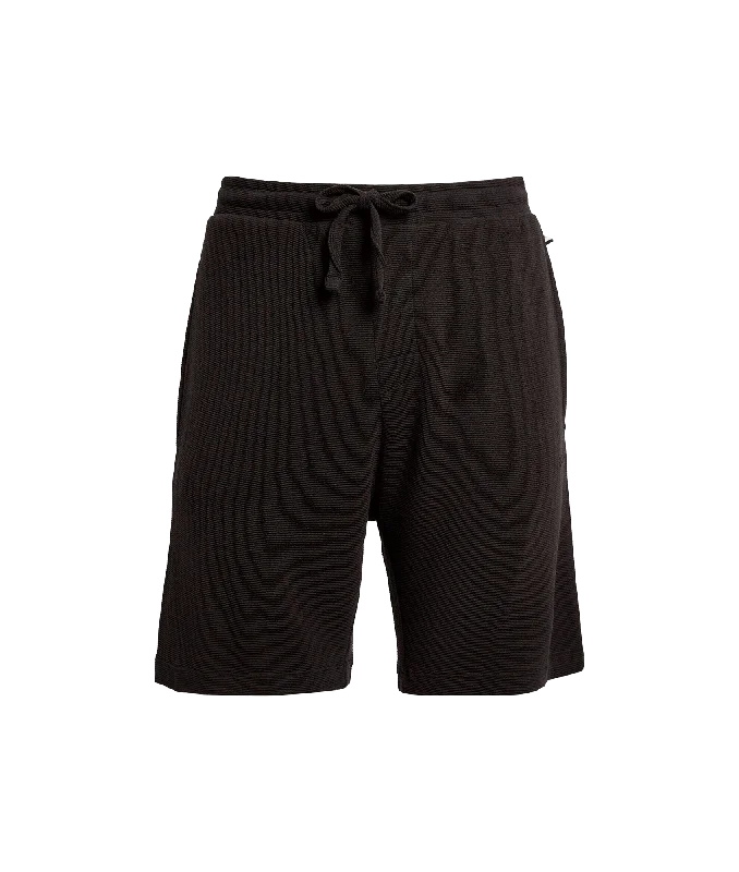 Rib Shorts - Black