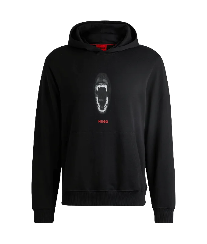 Dartchon Regular-fit Hoodie - Black