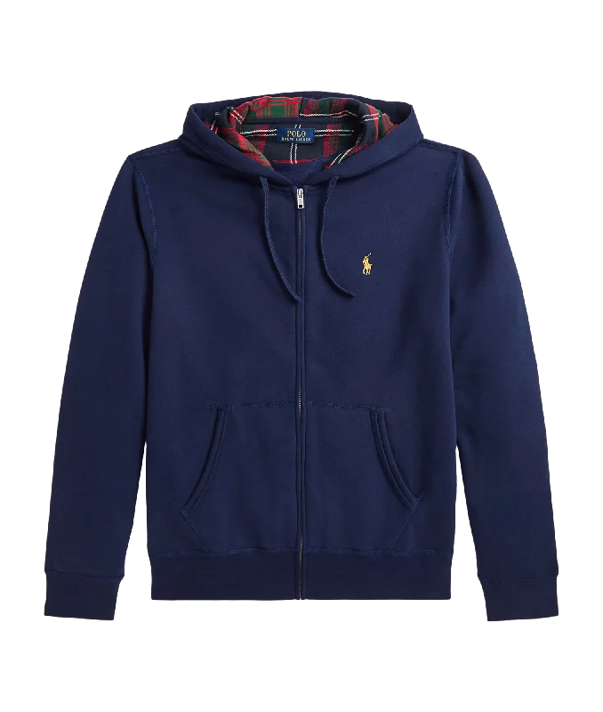 The Rl Fleece Full-zip Hoodie - Navy