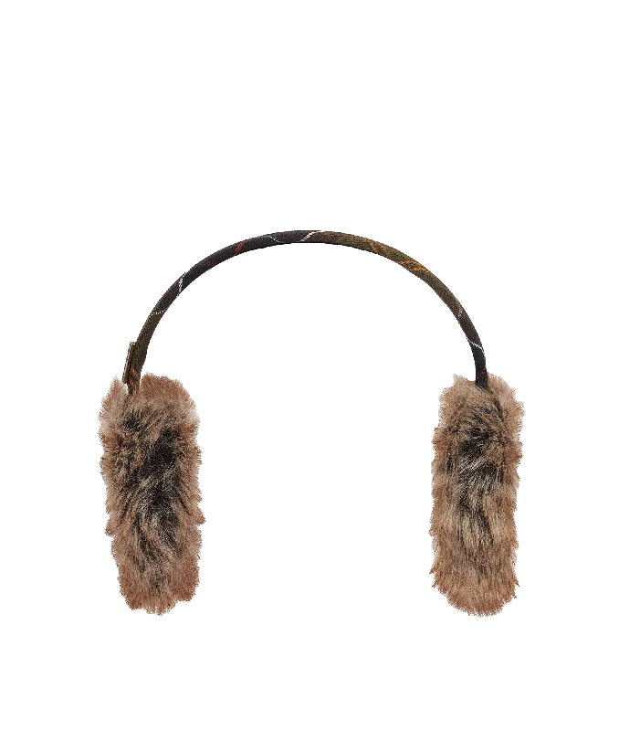 Barrhill Faux-Fur Ear Muffs - Brown