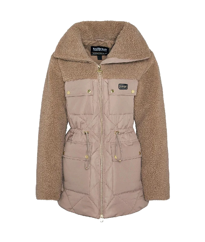 Jemison Quilted Jacket - Beige