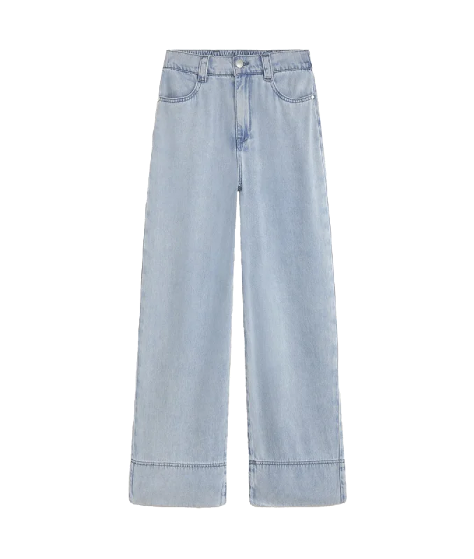 Romy Elasticated Waist Jeans - Blue