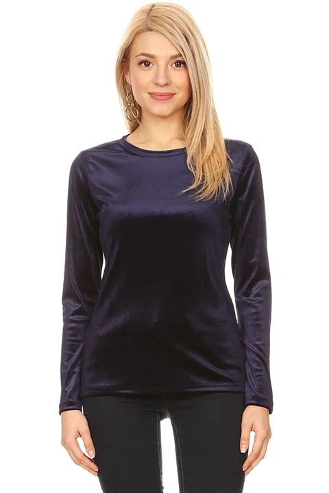 Veer to Velvet Crew Top