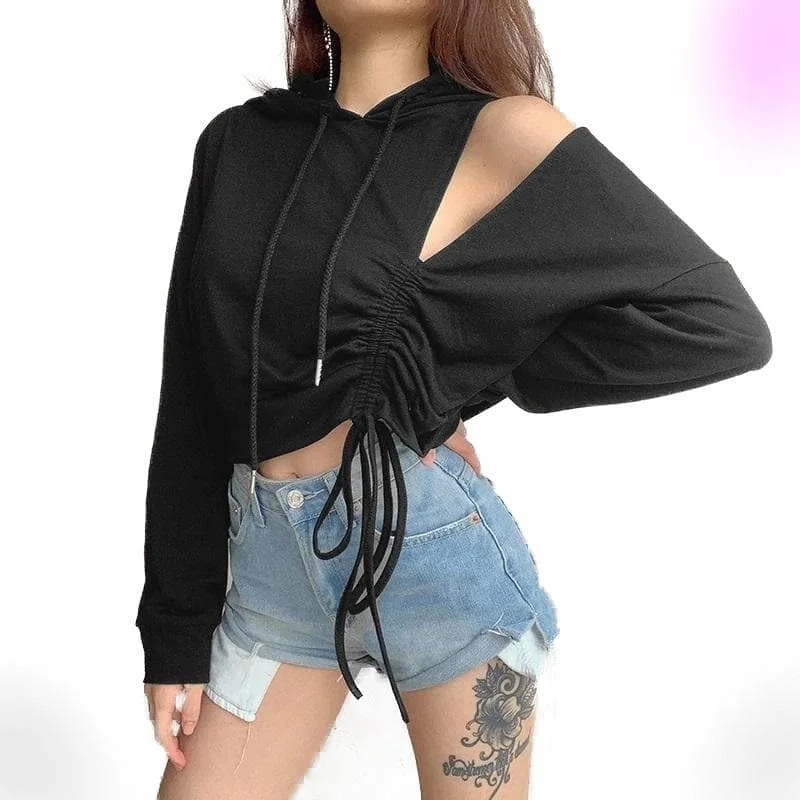 Asymmetric Kawaii Hoodie