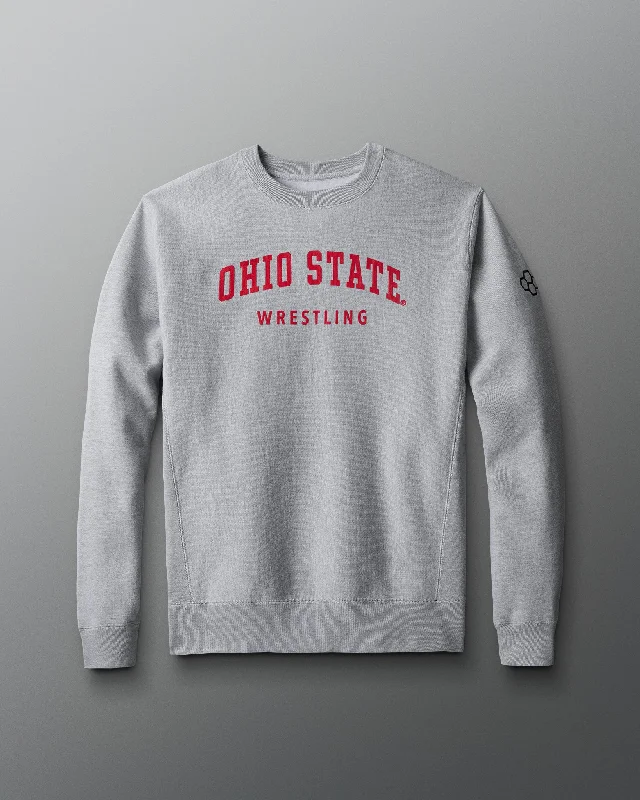 Ohio State Wrestling Convex Crewneck