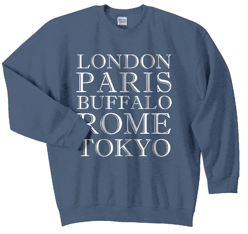 Great Cities of the World - Crewneck Sweatshirt