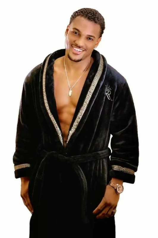 Black Royalty Robe