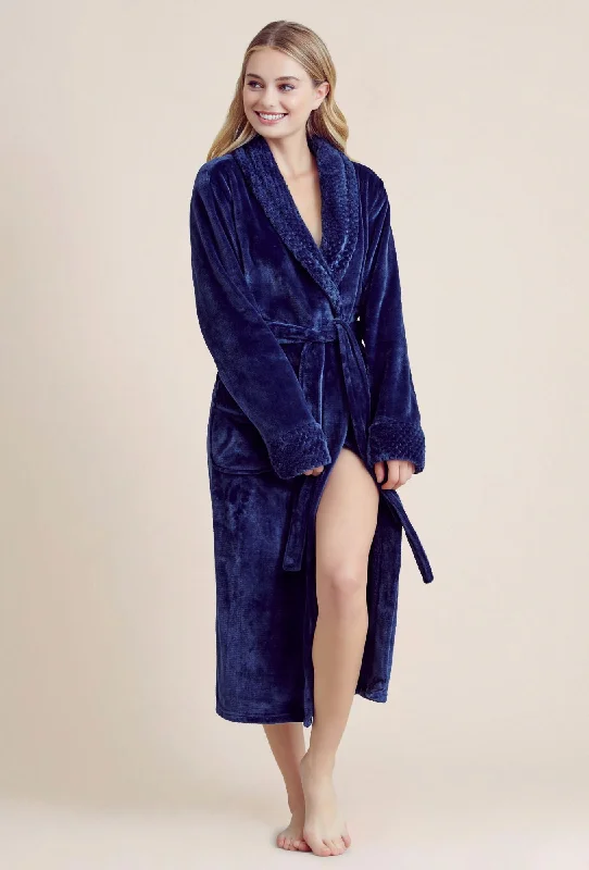 Women?s Comfortable Fleece Bathrobe ? Plush Soft Robe for Women