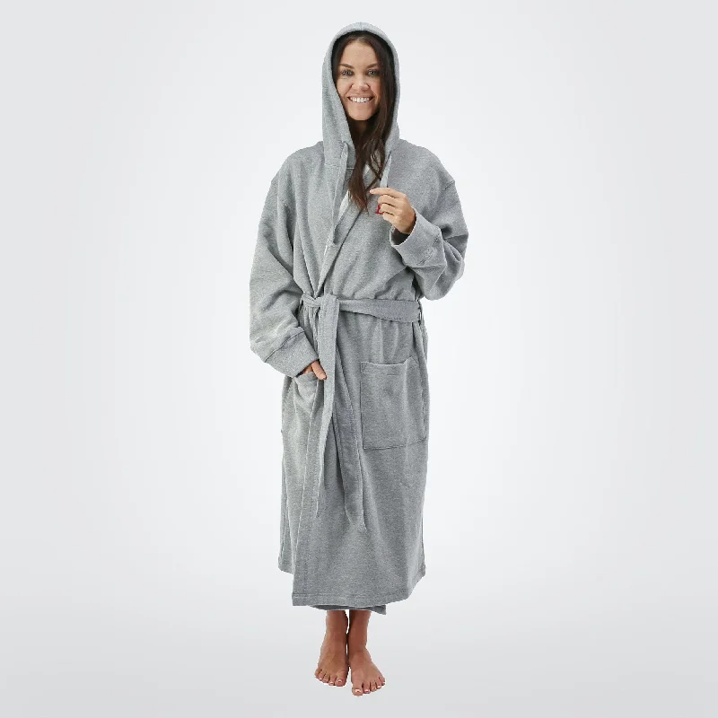 Women's Hooded Sweatshirt Robe